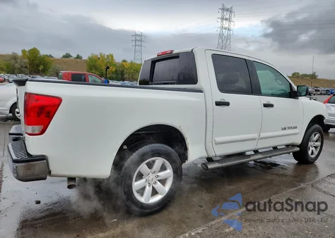 2014 Nissan Titan S из США, поврежденный, VIN 1N6BA0EJ3EN502418